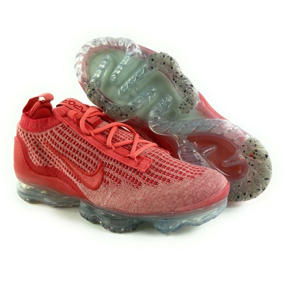 Nike Women's Air Vapormax 2021 Flyknit Magic Ember Shoes DC4112-800 Size 7 - Picture 9 of 11